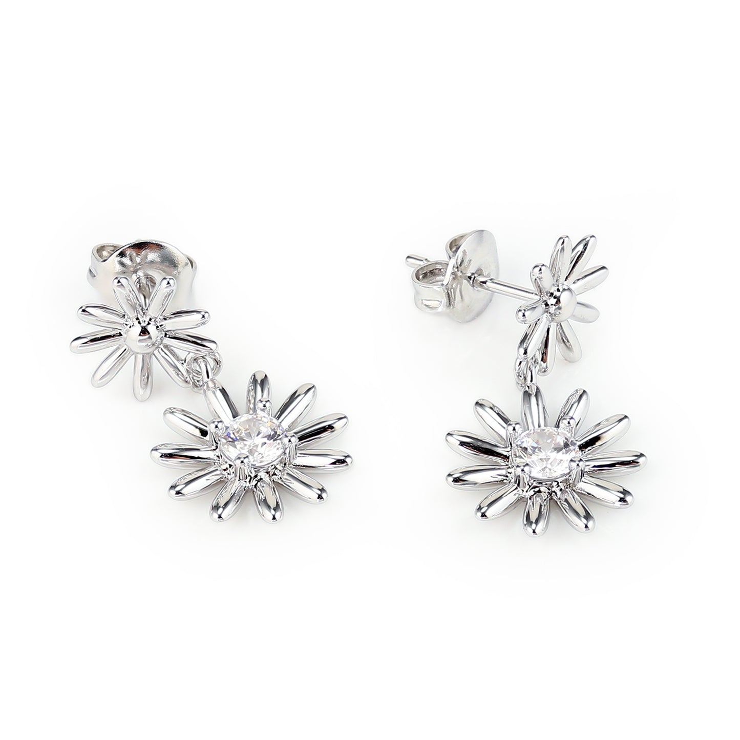 Senora Del Sol Studs in SILVER
