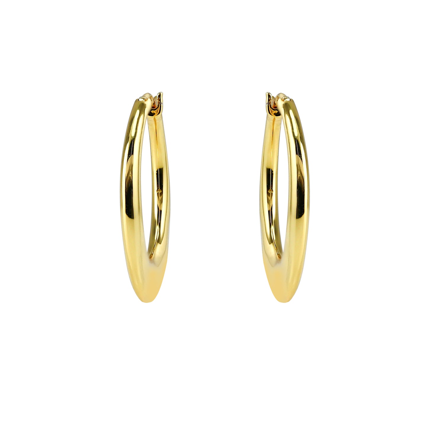 Ebe Hoops in GOLD