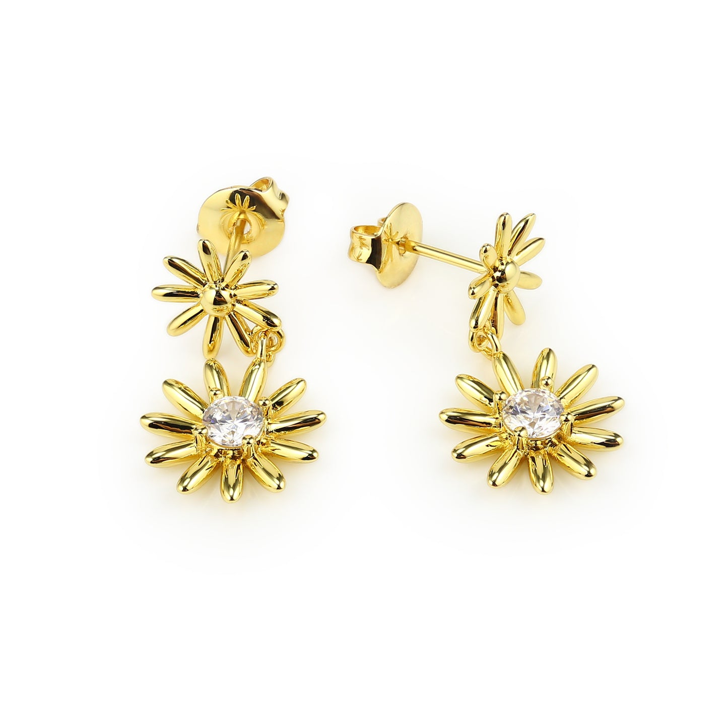 Senora Del Sol Studs in GOLD