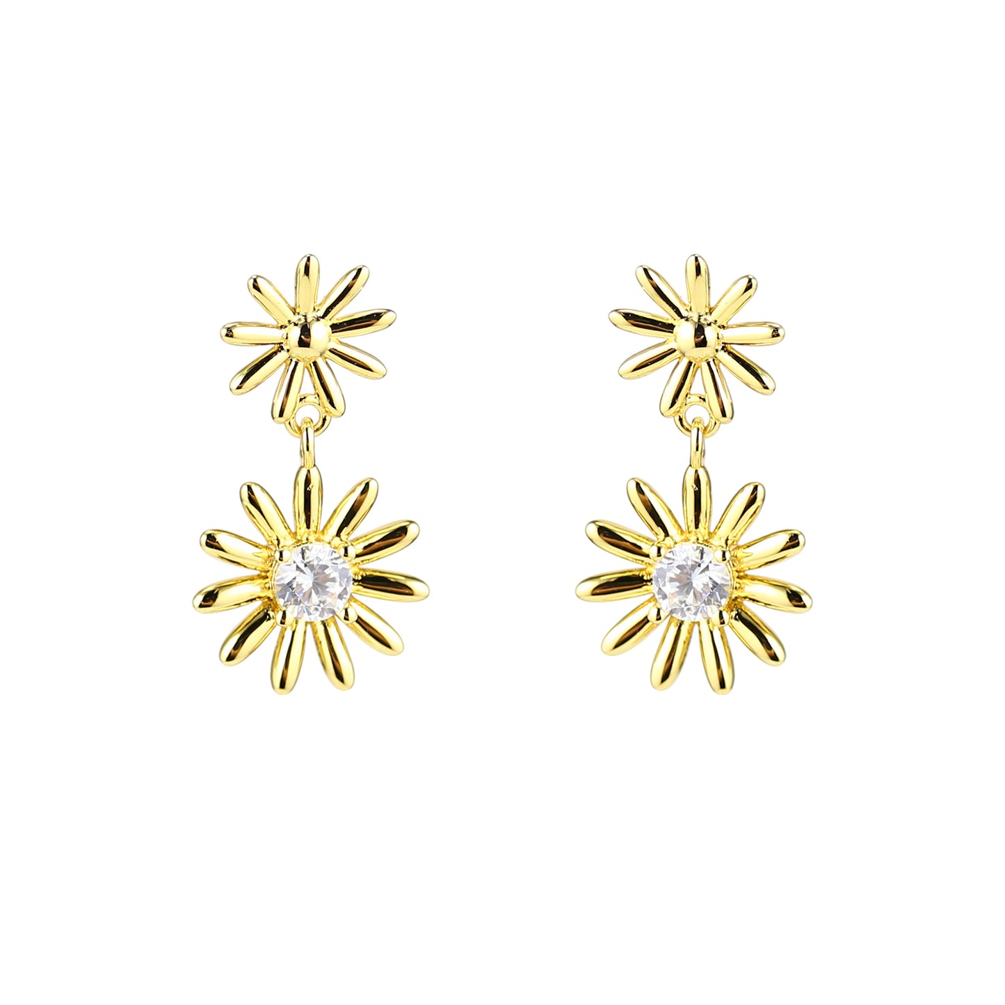 Senora Del Sol Studs in GOLD